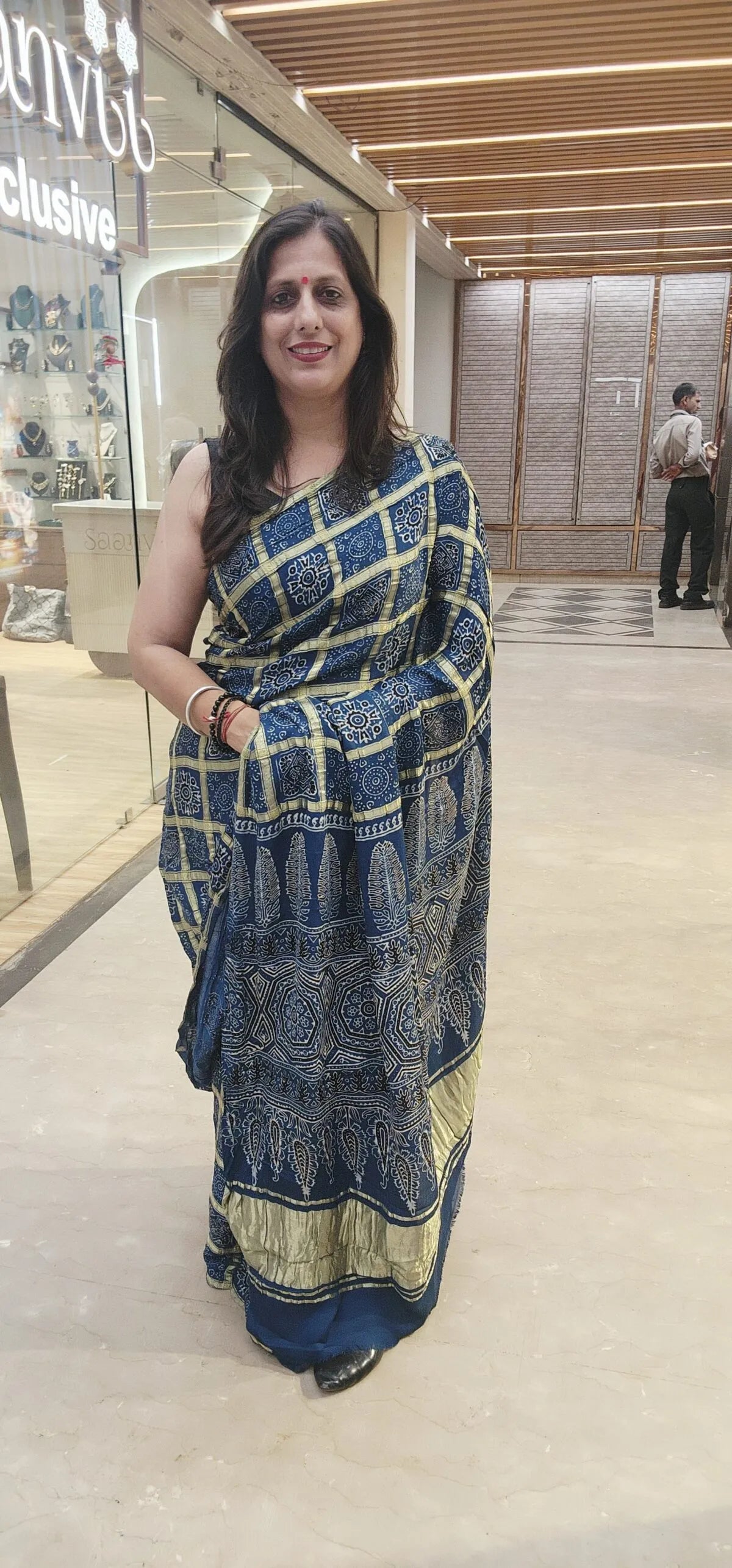 Modal silk ghatchola saree