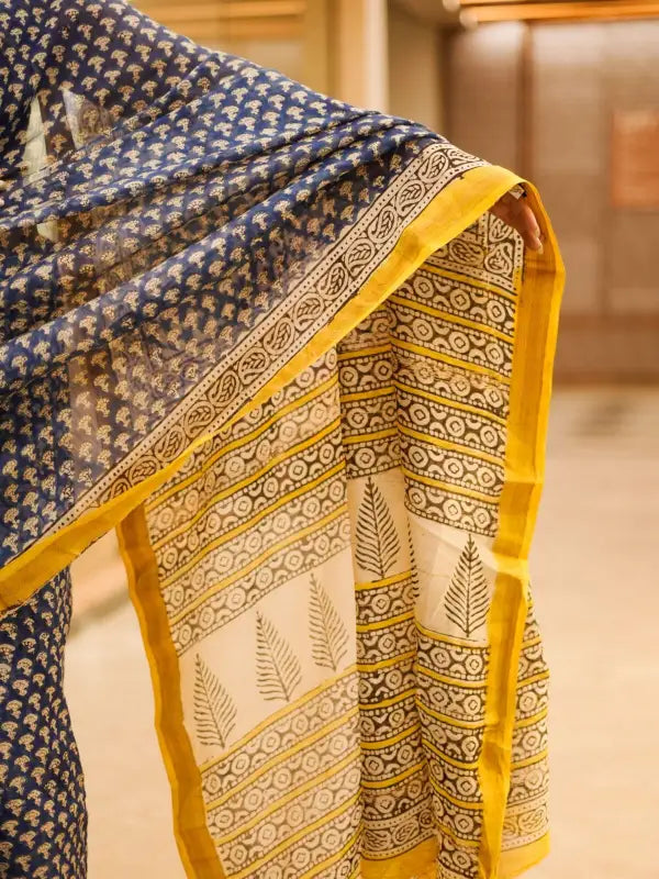 Maheshwari handblock saree