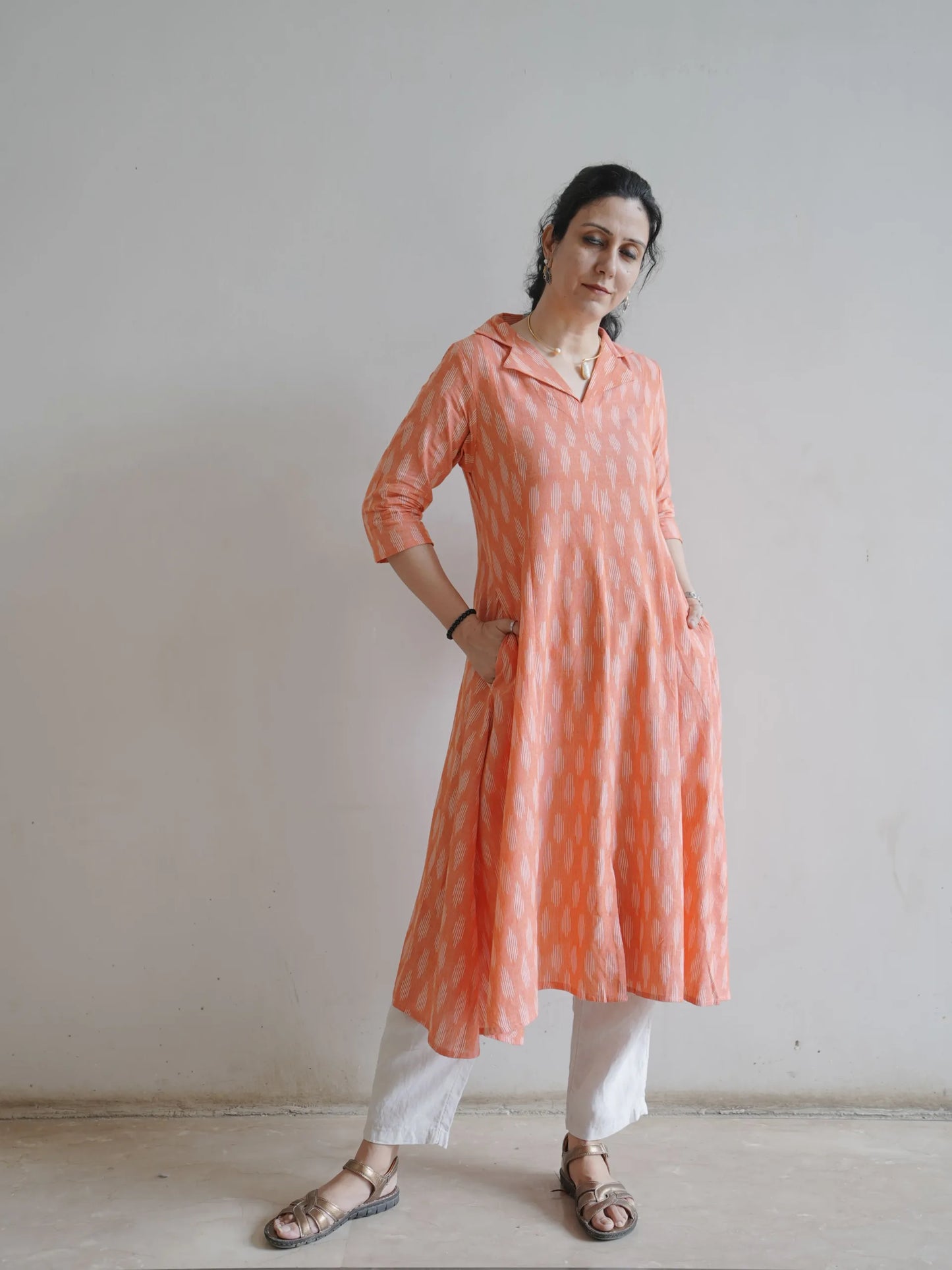 Handwoven Ikkat Dress