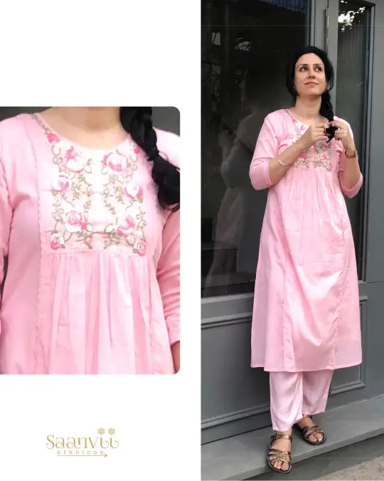 Cotton Muslin Co-Ord Set