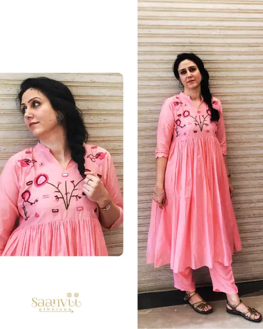 Cotton Muslin Co-Ord Set