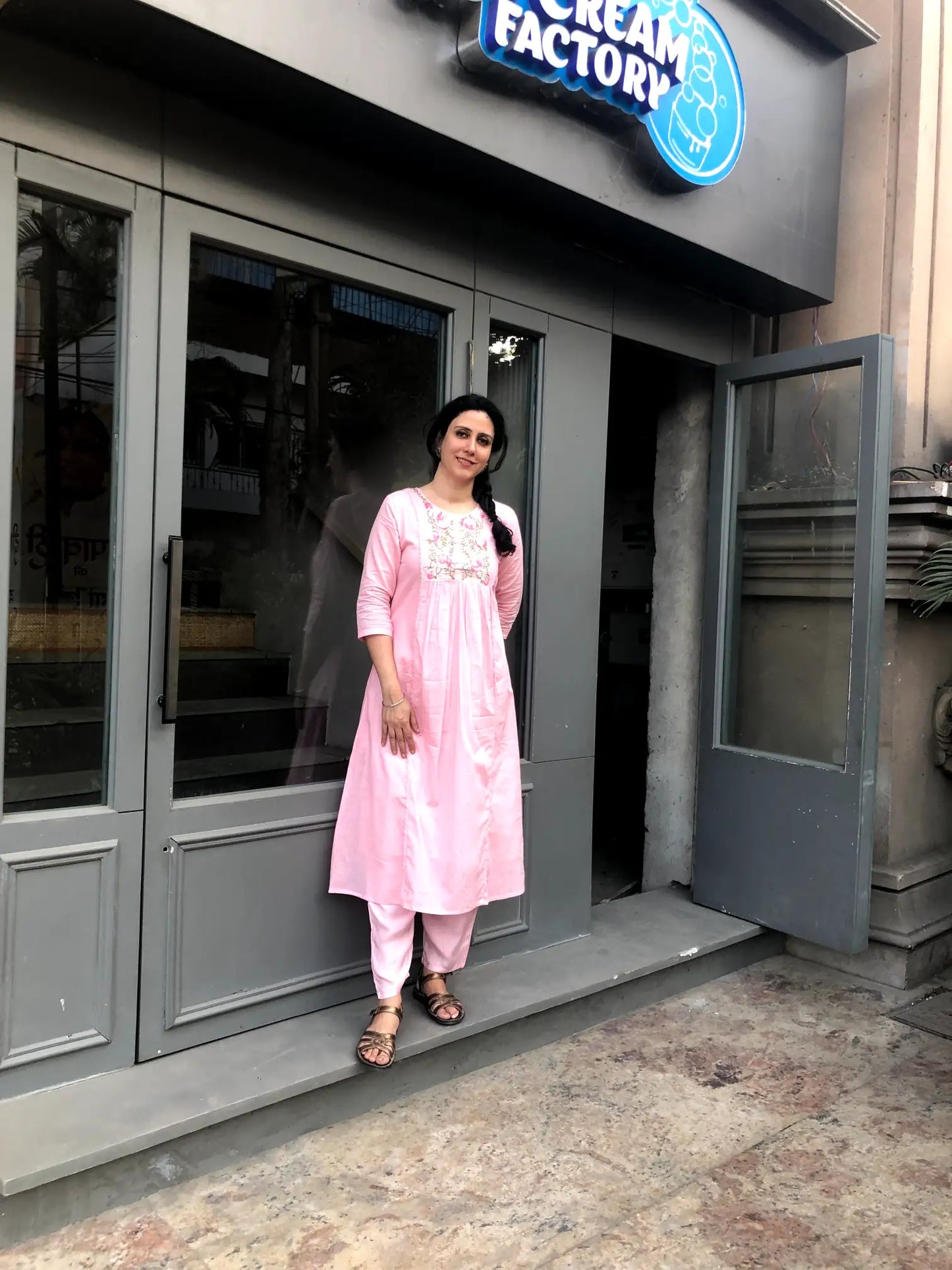 Cotton Muslin Co-Ord Set