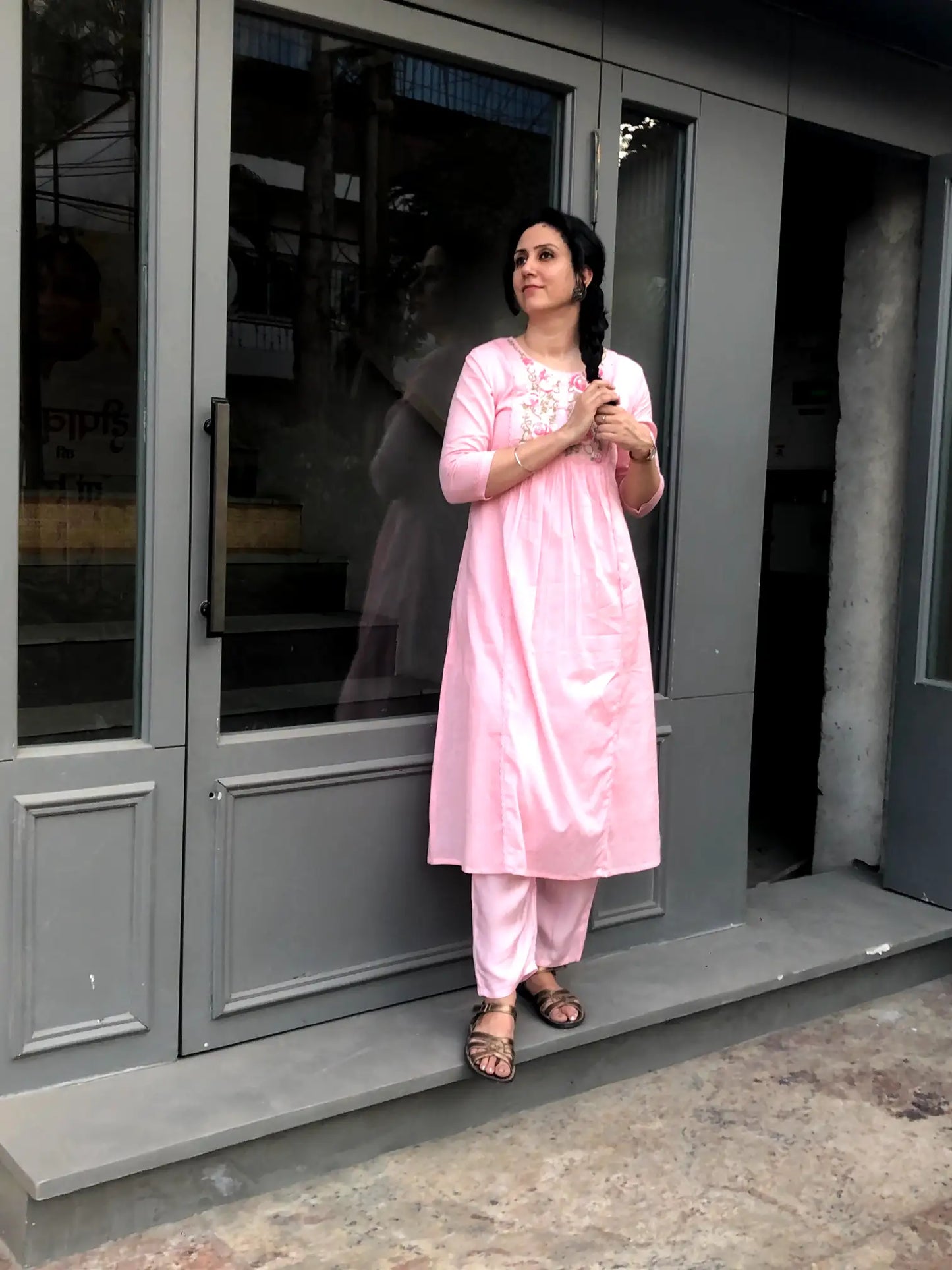 Cotton Muslin Co-Ord Set