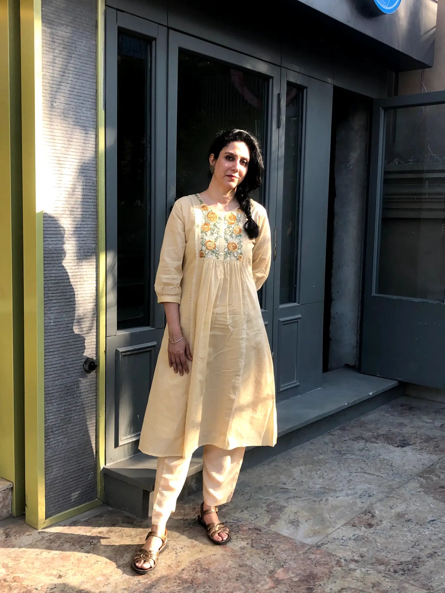 Cotton Muslin Co-Ord Set