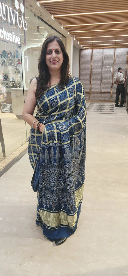 Modal silk ghatchola saree