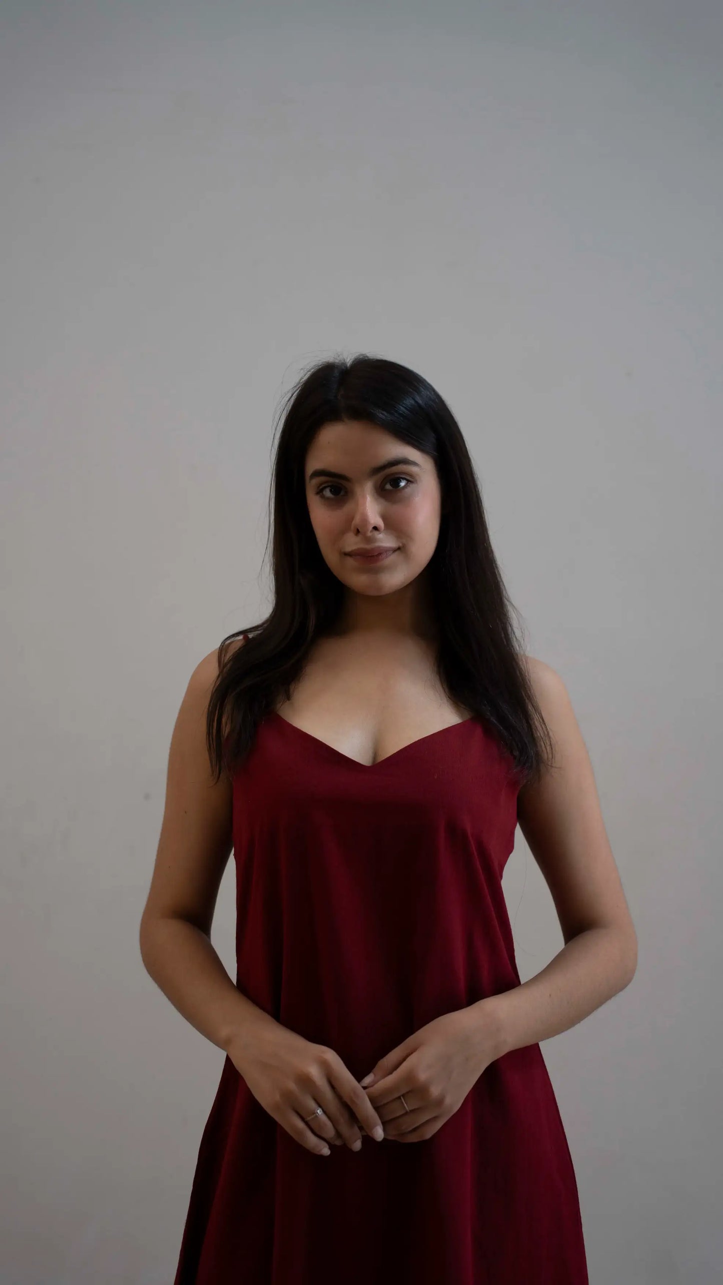 Handblock dress sleeveless