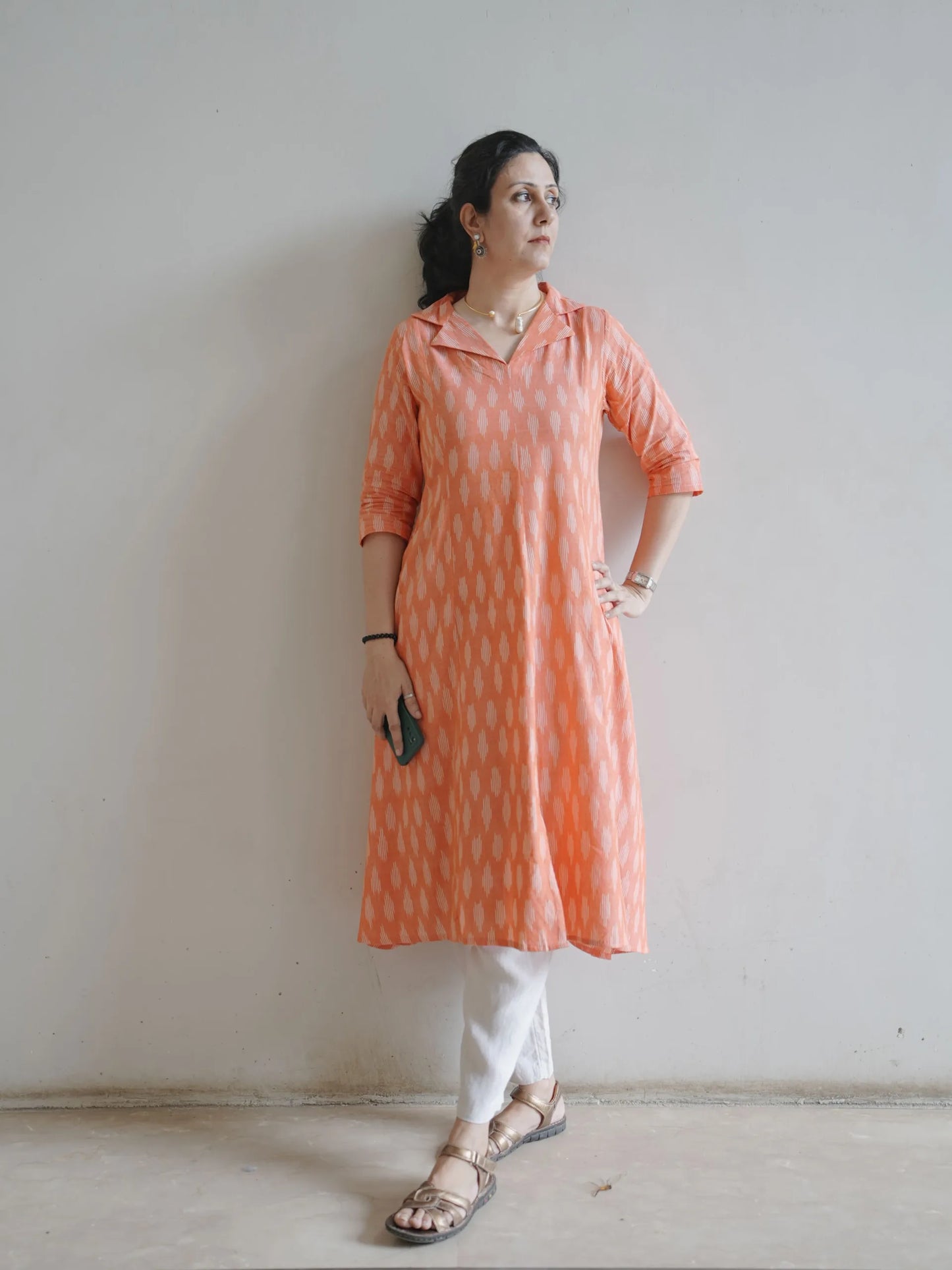 Handwoven Ikkat Dress